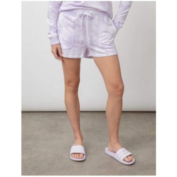 Rails Robin Lavender Tie Dye Soft Cotton Lounge Shorts Size L NWT - Picture 1 of 8